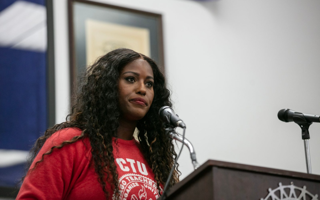 Chicago Teachers Union Fight for Affordable Housing, Support for Migrants and Climate Justice